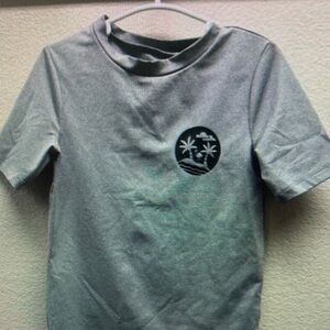 Gray Kids Swim Shirt